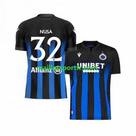 Maillot de Foot Club Brugge Antonio Nusa 32 Domicile 2023/24